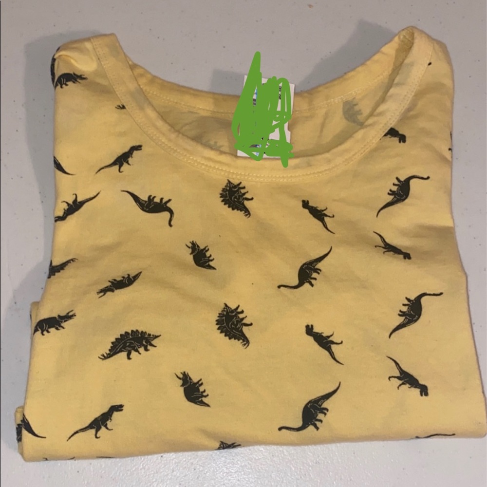Yellow shirt